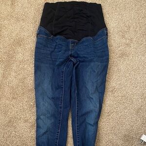 Isabel Maternity by Ingrid & Isabel High Rise Blue Jeans